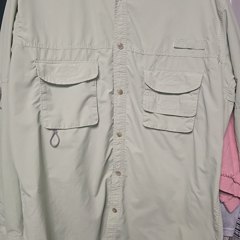 Clearwater Outfitters Men's Light Green Shirt Medium